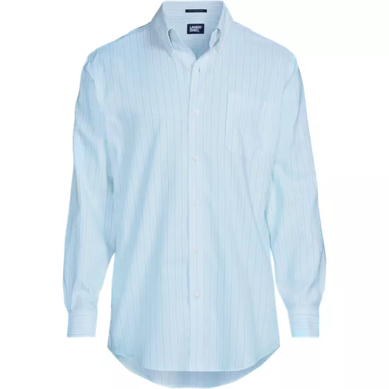 Men's Pattern No Iron Supima Oxford Dress Shirt - primary