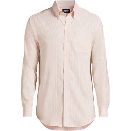 Men's Pattern No Iron Supima Oxford Dress Shirt - primary