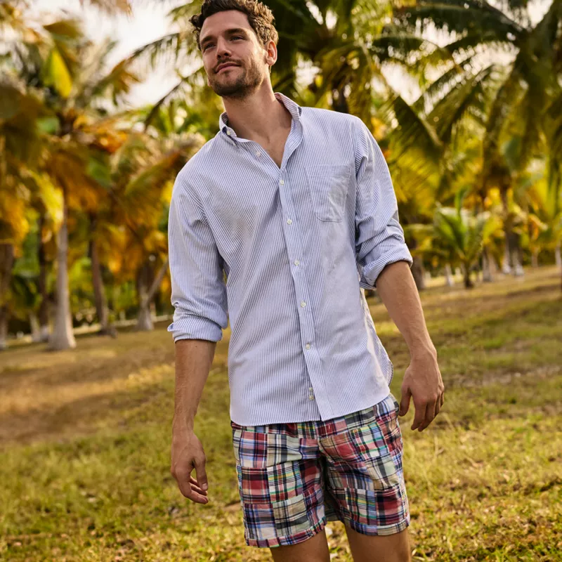 No Iron Supima Oxford Dress Shirt, alternative image