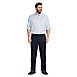 Men's Big and Tall Traditional Fit Pattern No Iron Supima Oxford Dress Shirt, alternative image