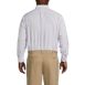 Men's Big and Tall Traditional Fit Pattern No Iron Supima Oxford Dress Shirt, Back