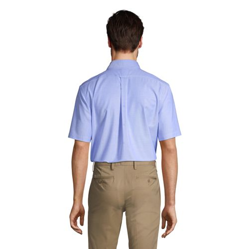 mens short sleeve no iron dress shirts