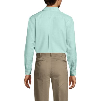 Men's Solid No Iron Supima Oxford Dress Shirt - image 5