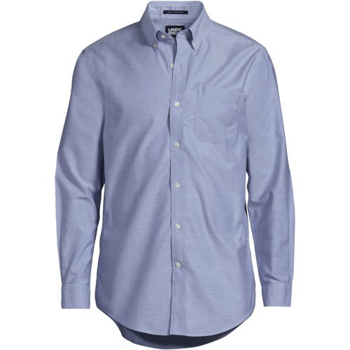 Men's Long Sleeve Buttondown No Iron Broadcloth Shirt