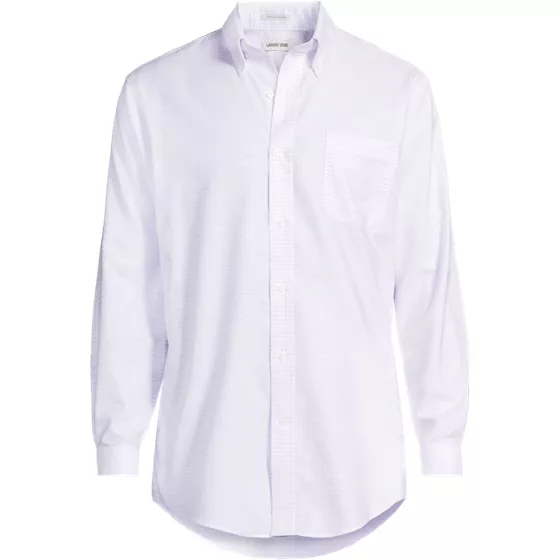 No Iron Supima Cotton Oxford Dress Shirt - primary