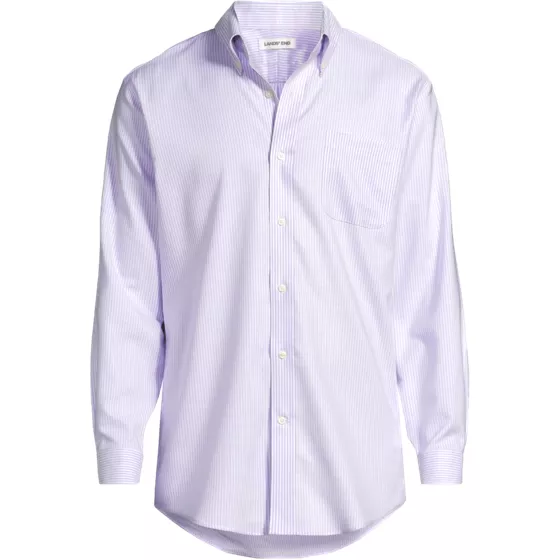 No Iron Supima Cotton Oxford Dress Shirt - primary