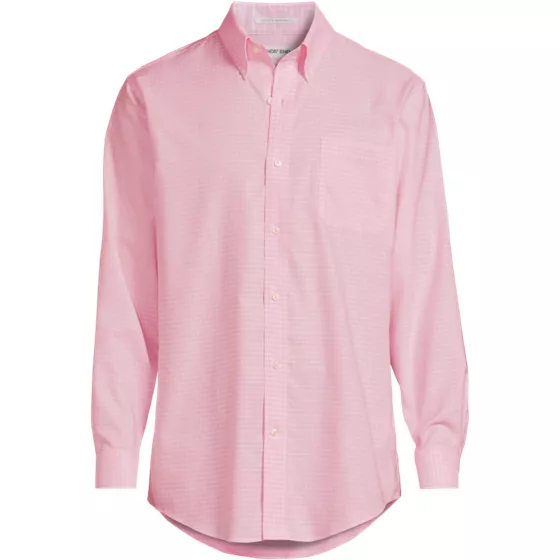 Men's Solid No Iron Supima Oxford Dress Shirt - primary