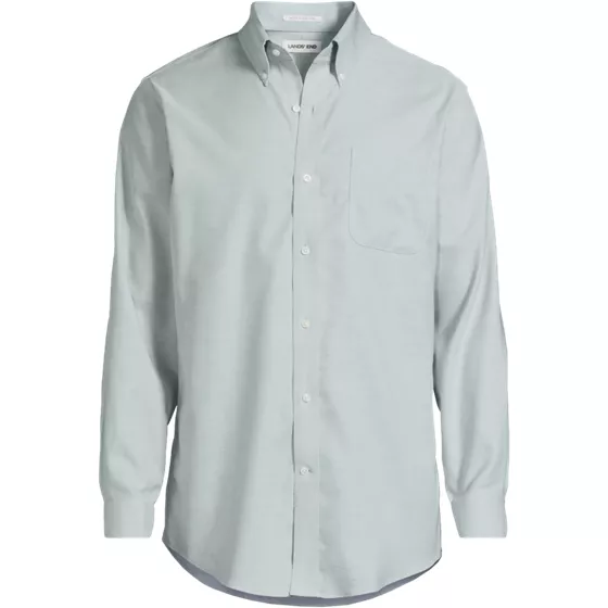 No Iron Supima Cotton Oxford Dress Shirt - primary