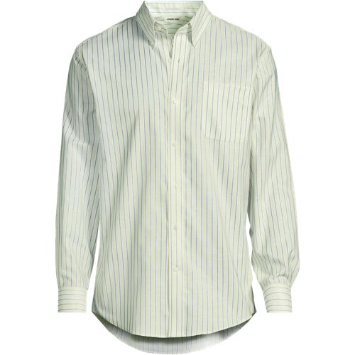 No Iron Supima Cotton Oxford Dress Shirt | Lands' End