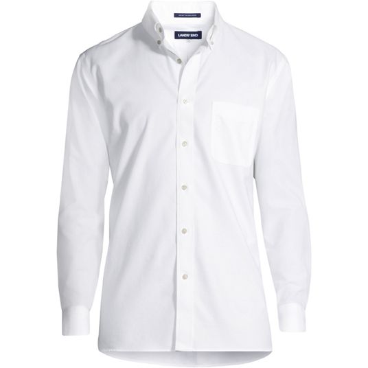 white mens dress shirt White Performance Lightweight Dress Shirt | White Performance Lightweight Dress  Shirt main image 0