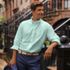 Men's Traditional Fit Solid No Iron Supima Oxford Dress Shirt, alternative image