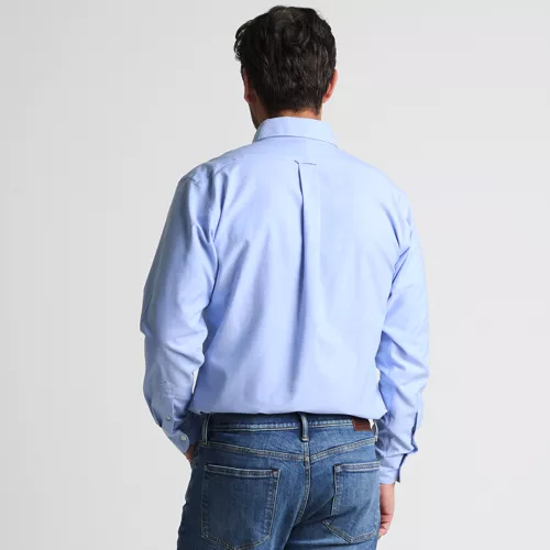 No Iron Supima Cotton Oxford Dress Shirt, alternative image