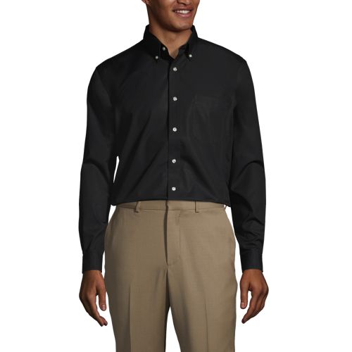 Men's Long Sleeve Buttondown No Iron Broadcloth Shirt