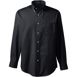 School Uniform Men's Long Sleeve Buttondown No Iron Broadcloth Shirt, Front