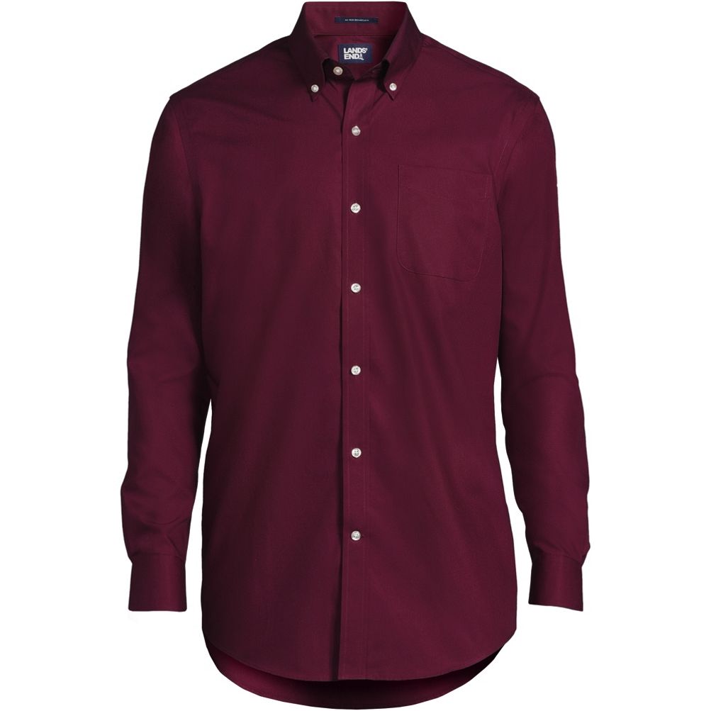 chinese dress ladies Men's Dress Shirt Long Sleeve 4-Way Stretch Wrinkle Free Grey Formal Shirt M main image 1