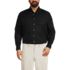 School Uniform Men's Big Long Sleeve Buttondown No Iron Broadcloth Shirt, Front