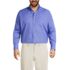 School Uniform Men's Big and Tall Long Sleeve Buttondown No Iron Broadcloth Shirt, Front