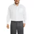 School Uniform Men's Big Long Sleeve Buttondown No Iron Broadcloth Shirt, Front