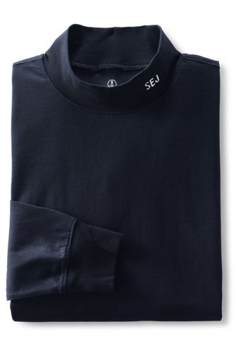 big and tall mock turtleneck shirt