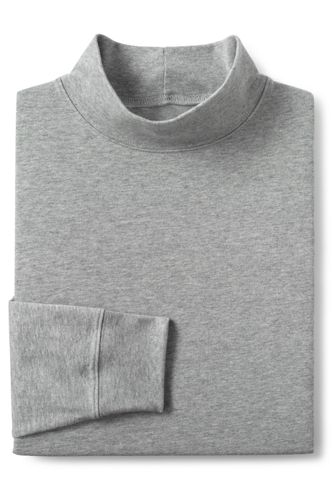 lands end mock turtleneck mens