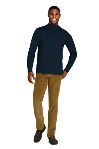 lands end mens mock turtleneck