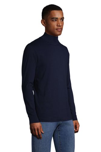 lands end mens mock turtleneck