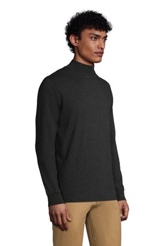 lands end mock turtleneck mens