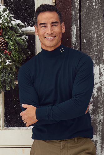 landsend mock turtleneck