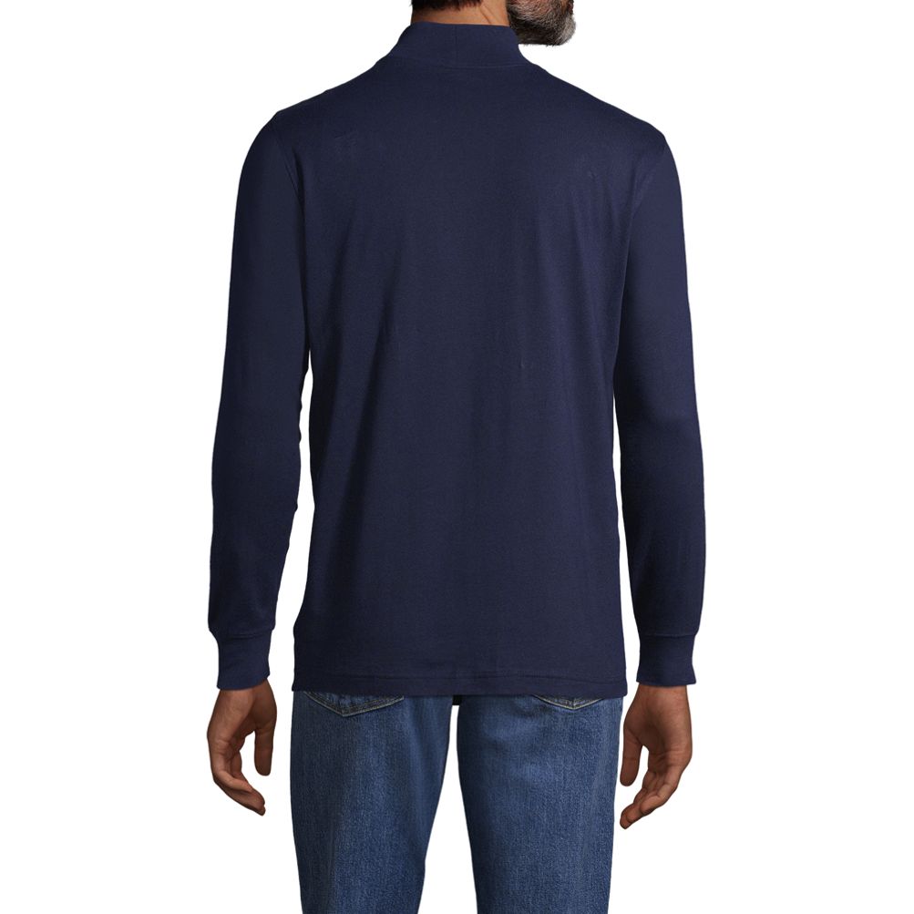 Men's Lands' End Super-T Mock Turtleneck