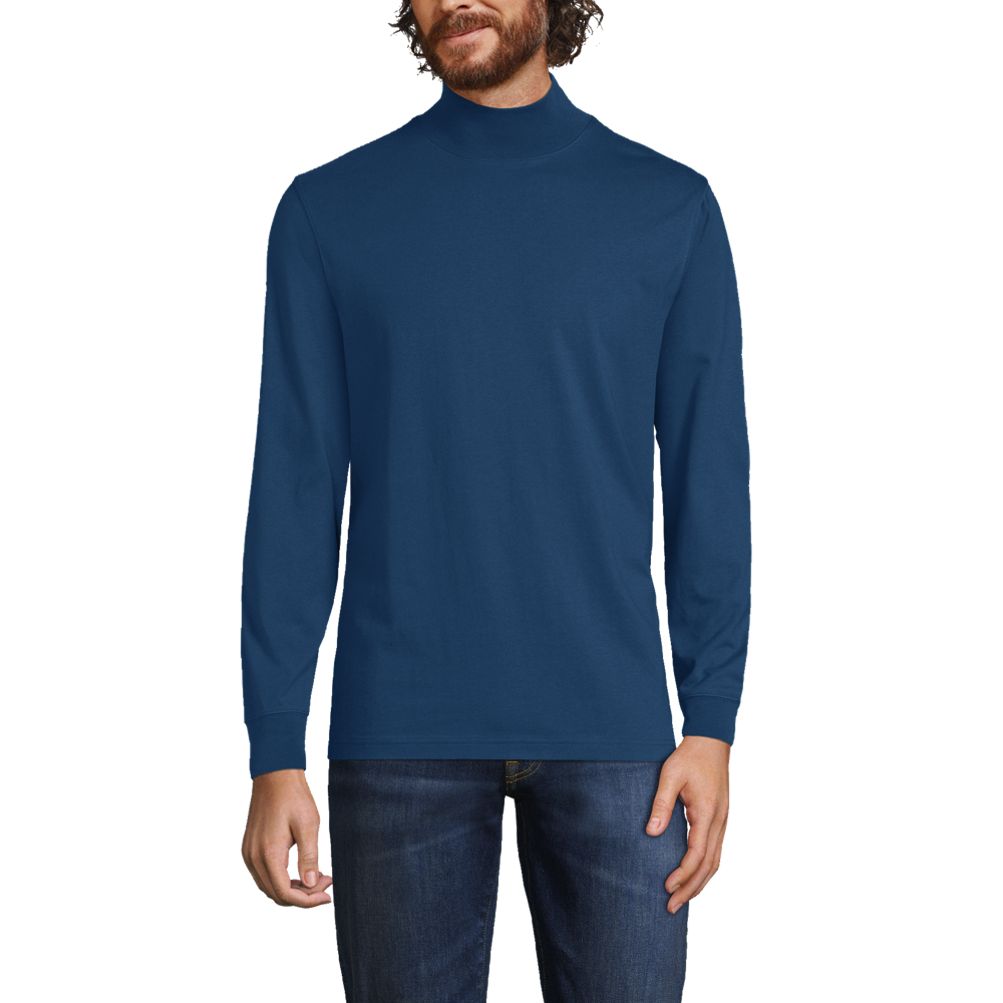 Lands end clearance mens mock turtleneck