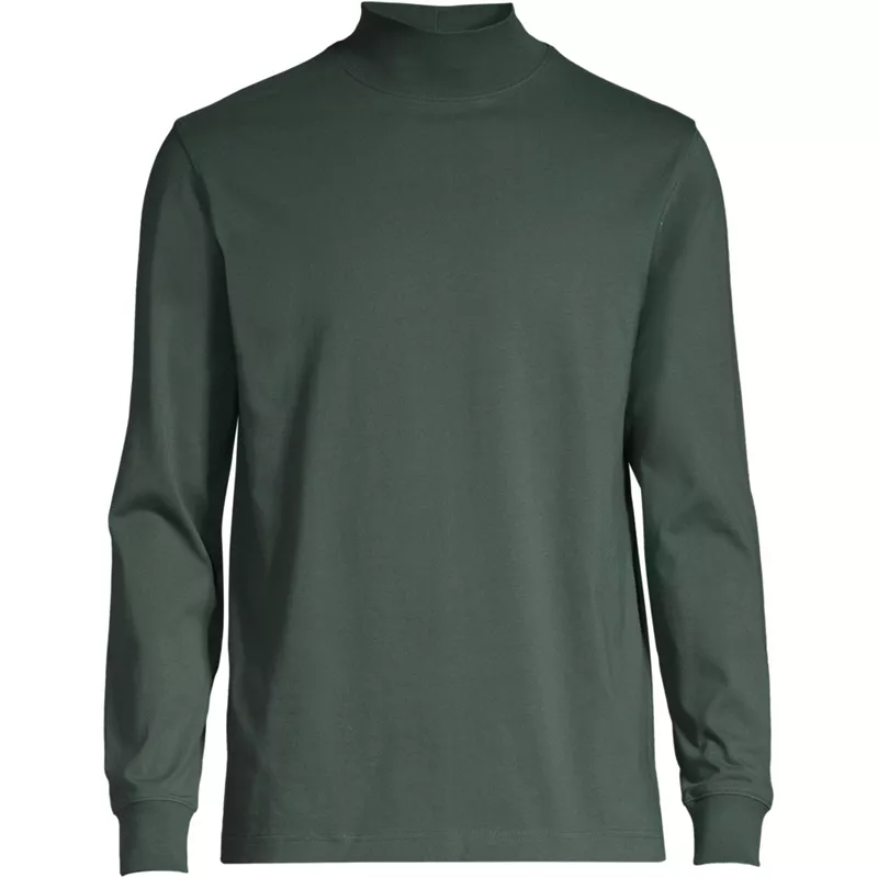 Men's Super-T Mock Turtleneck, Front