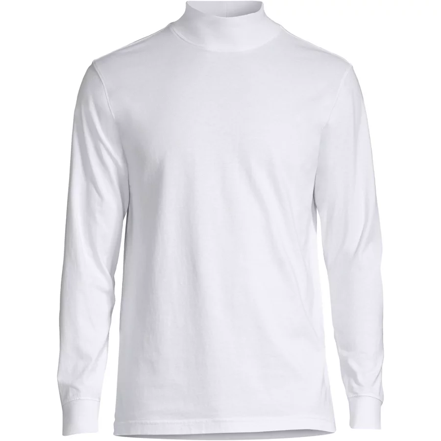 School Uniform Men's Super T Mock Turtleneck