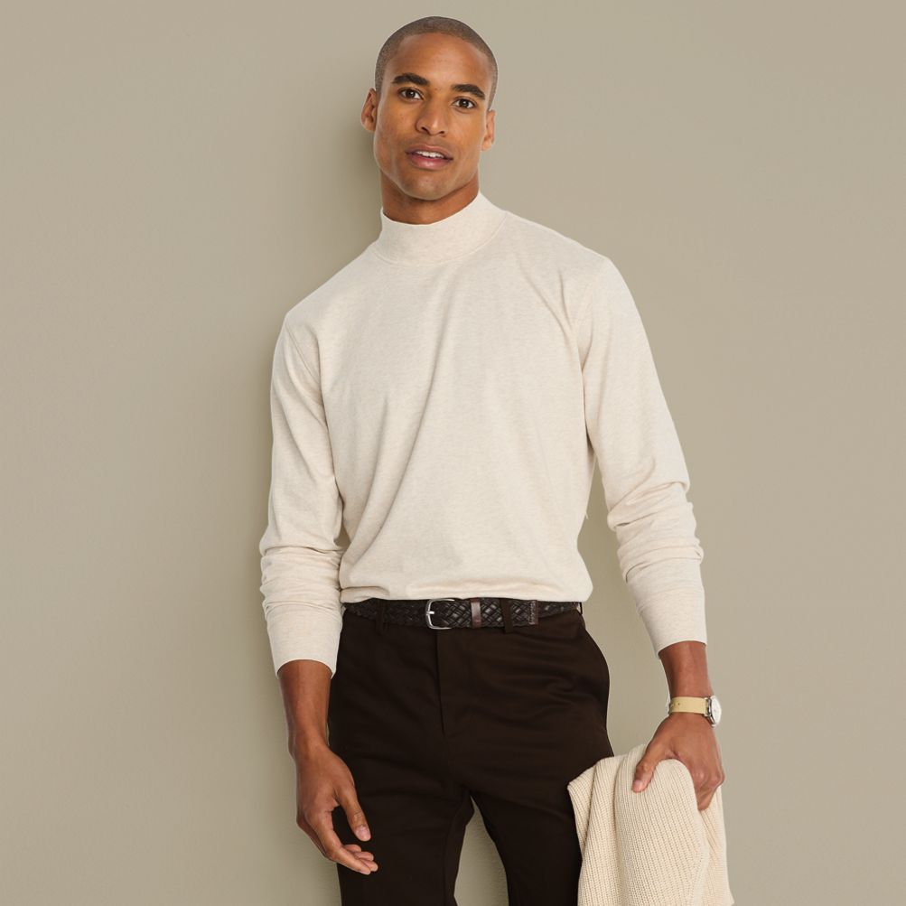 8yards Men’s MockNeck 5G Men's Super-T Mock Turtleneck | Lands' End
