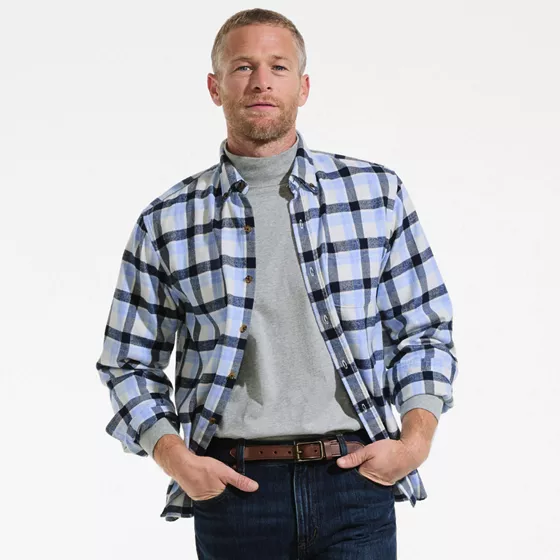 Men's Super-T Mock Turtleneck - primary