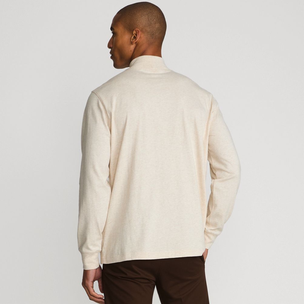 8yards Men’s MockNeck 5G 8yards Men's MockNeck 5G Cotton Quarter Zip Mock Neck