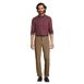 Men's Tailored Fit No Iron Pattern Supima Cotton Pinpoint Buttondown Collar Dress Shirt, alternative image