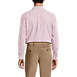 Men's Pattern No Iron Supima Pinpoint Button Down Collar Dress Shirt, Back