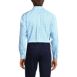 Men's Pattern No Iron Supima Pinpoint Button Down Collar Dress Shirt, Back