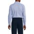 Men's Pattern No Iron Supima Pinpoint Button Down Collar Dress Shirt, Back