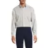 Men's Pattern No Iron Supima Pinpoint Button Down Collar Dress Shirt, Front