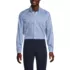 Men's Pattern No Iron Supima Pinpoint Button Down Collar Dress Shirt, Front