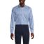 Men's Pattern No Iron Supima Pinpoint Button Down Collar Dress Shirt