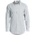 Men's Big and Tall Traditional Fit Pattern No Iron Supima Pinpoint Buttondown Collar Dress Shirt, Front