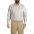 Men's Big and Tall Traditional Fit Pattern No Iron Supima Pinpoint Buttondown Collar Dress Shirt, Front