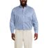 Men's Big and Tall Traditional Fit Pattern No Iron Supima Pinpoint Buttondown Collar Dress Shirt, Front