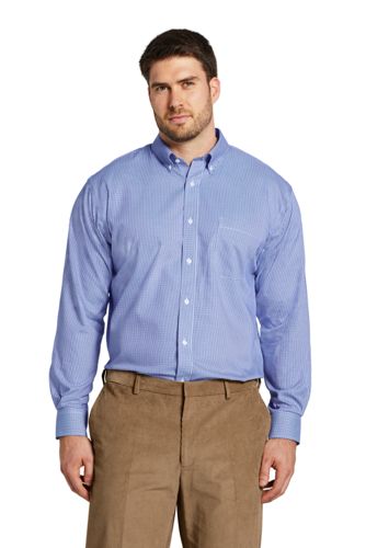 lands end mens tall shirts