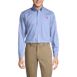 School Uniform Men's Traditional Fit Solid No Iron Supima Pinpoint Buttondown Collar Dress Shirt, Front
