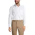 School Uniform Men's Tailored Fit No Iron Solid Supima Cotton Pinpoint Buttondown Collar Dress Shirt, Front