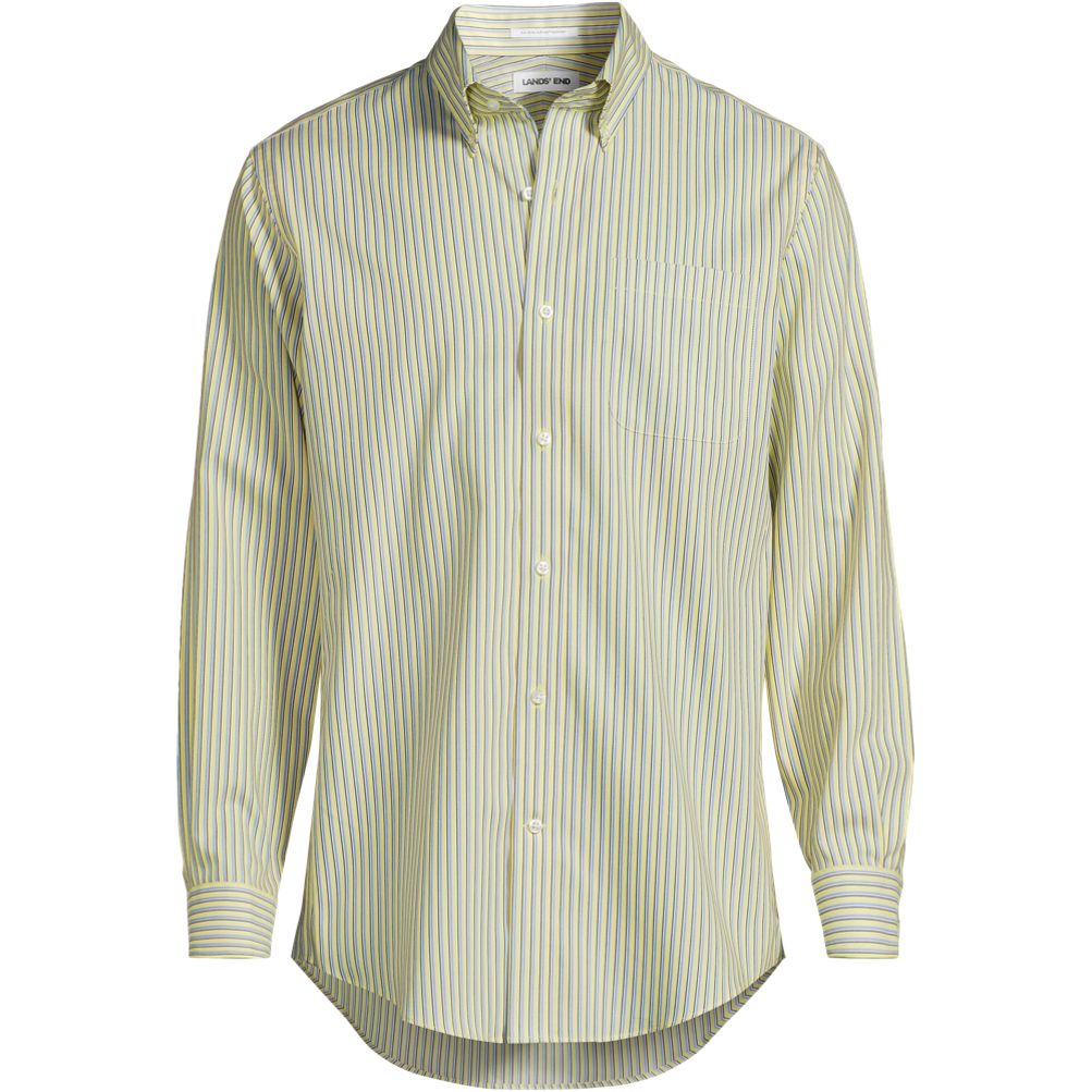 mens pinpoint cotton dress shirts Men's No Iron Supima Buttondown Collar Shirt Color:Thick Stripe Black Tan beach-club-campaign Vionelle Plus Size Women's Stripe lightweight mens suits.