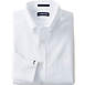 Men's Tailored Fit No Iron Solid Supima Cotton Pinpoint Buttondown Collar Dress Shirt, Front
